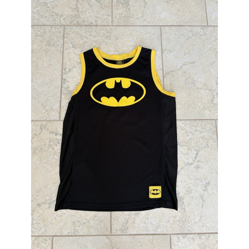 Batman DC Comics Number # 00 Basketball Jersey Tank-Top Size Small